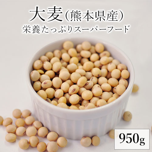 【健康雑穀くらぶ】大豆 熊本県産 950g《3～7営業日以内に出荷 土日祝除く》
